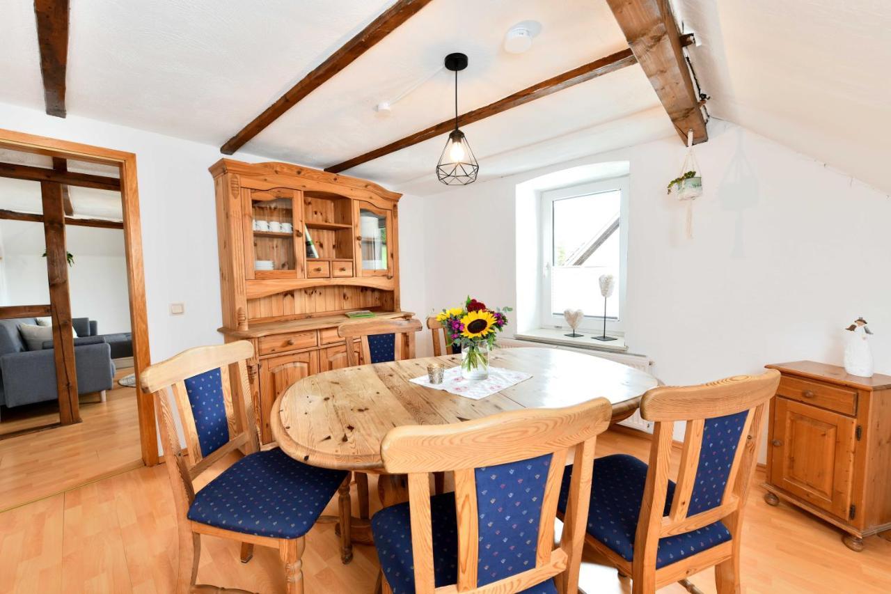 Ferienwohnung Im Alten Bauernhaus Ліндлар Екстер'єр фото